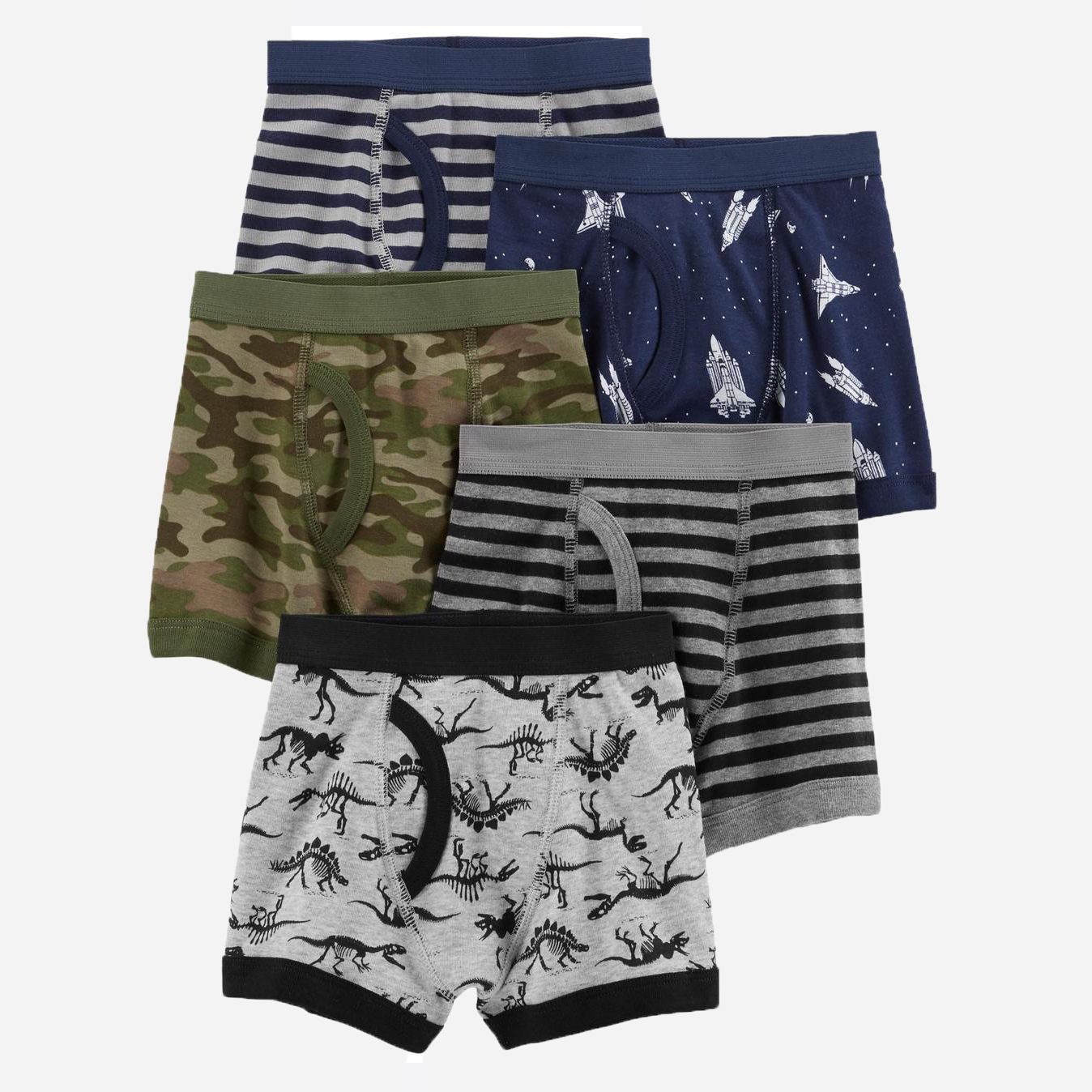 

Трусики Carters 704940795 64-66 см 5 шт Разноцветные