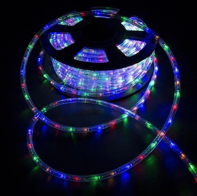 

Светодиодная гирлянда Дюралайт 50м в силиконовом шланге c RGB контролером на 220V (Мульти)