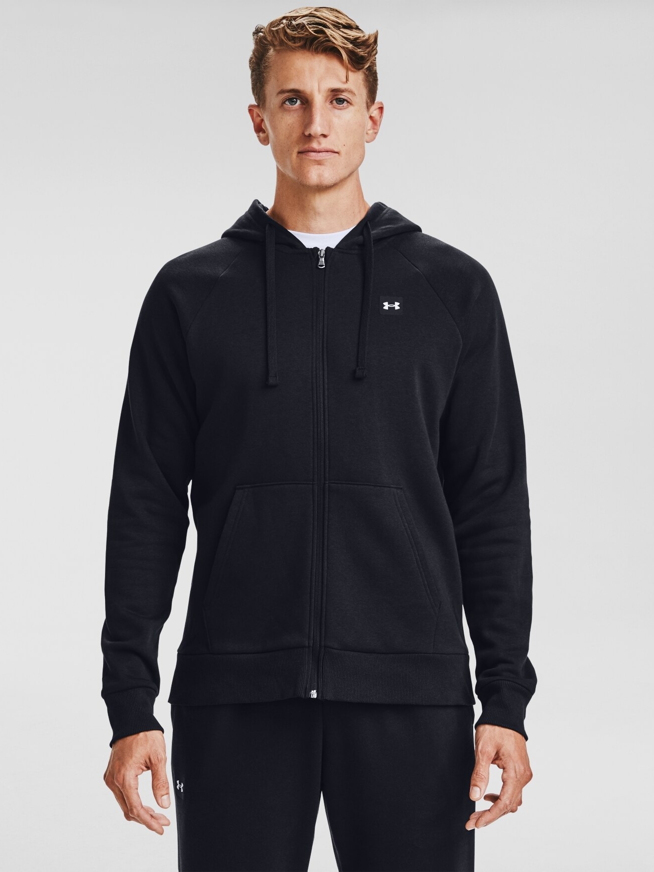 

Толстовка Under Armour UA Rival Fleece FZ Hoodie 1357111-001, Толстовка Under Armour UA Rival Fleece FZ Hoodie 1357111-001 S