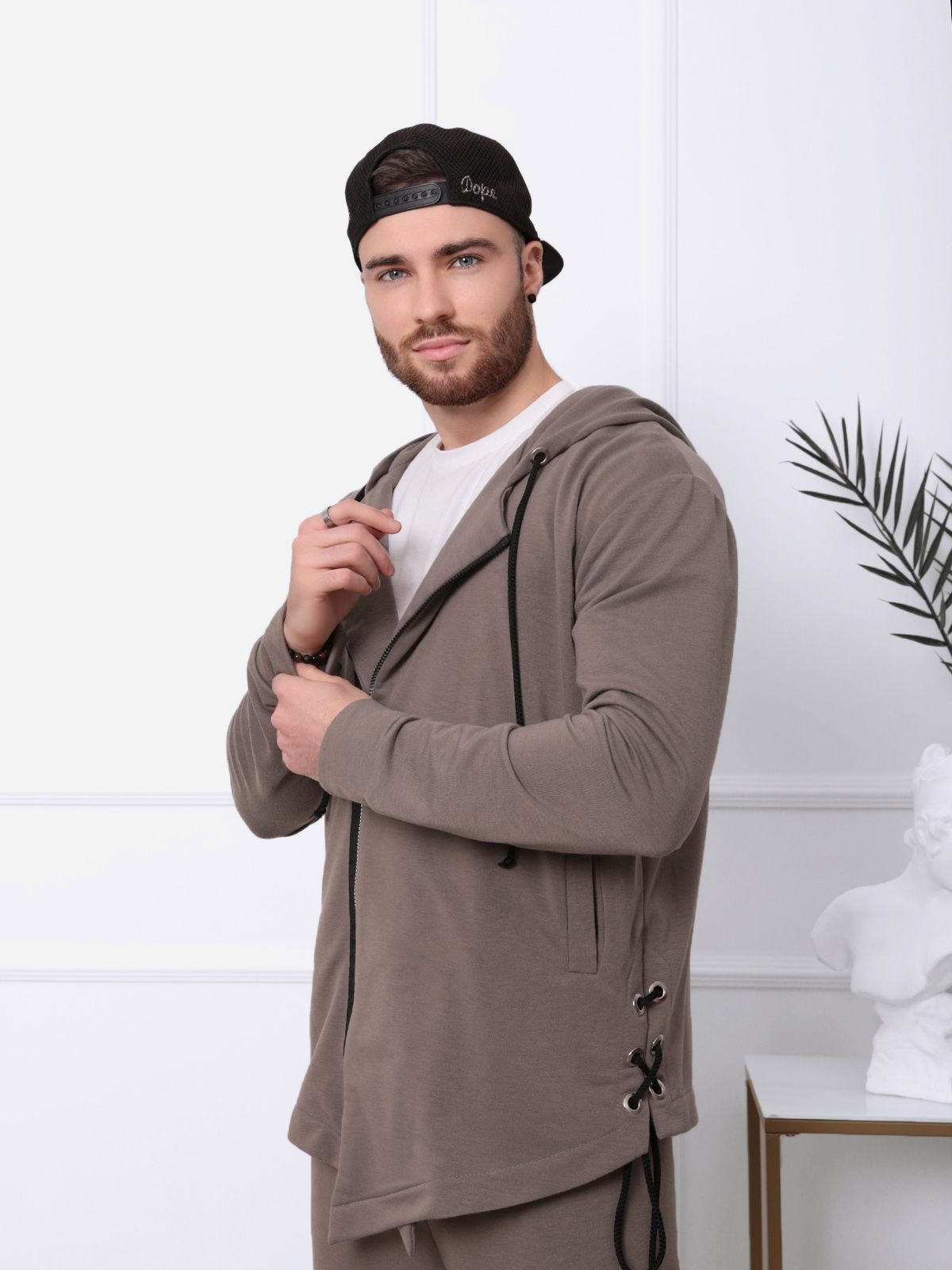 

Толстовка ISSA PLUS SA-135 XXL Серая