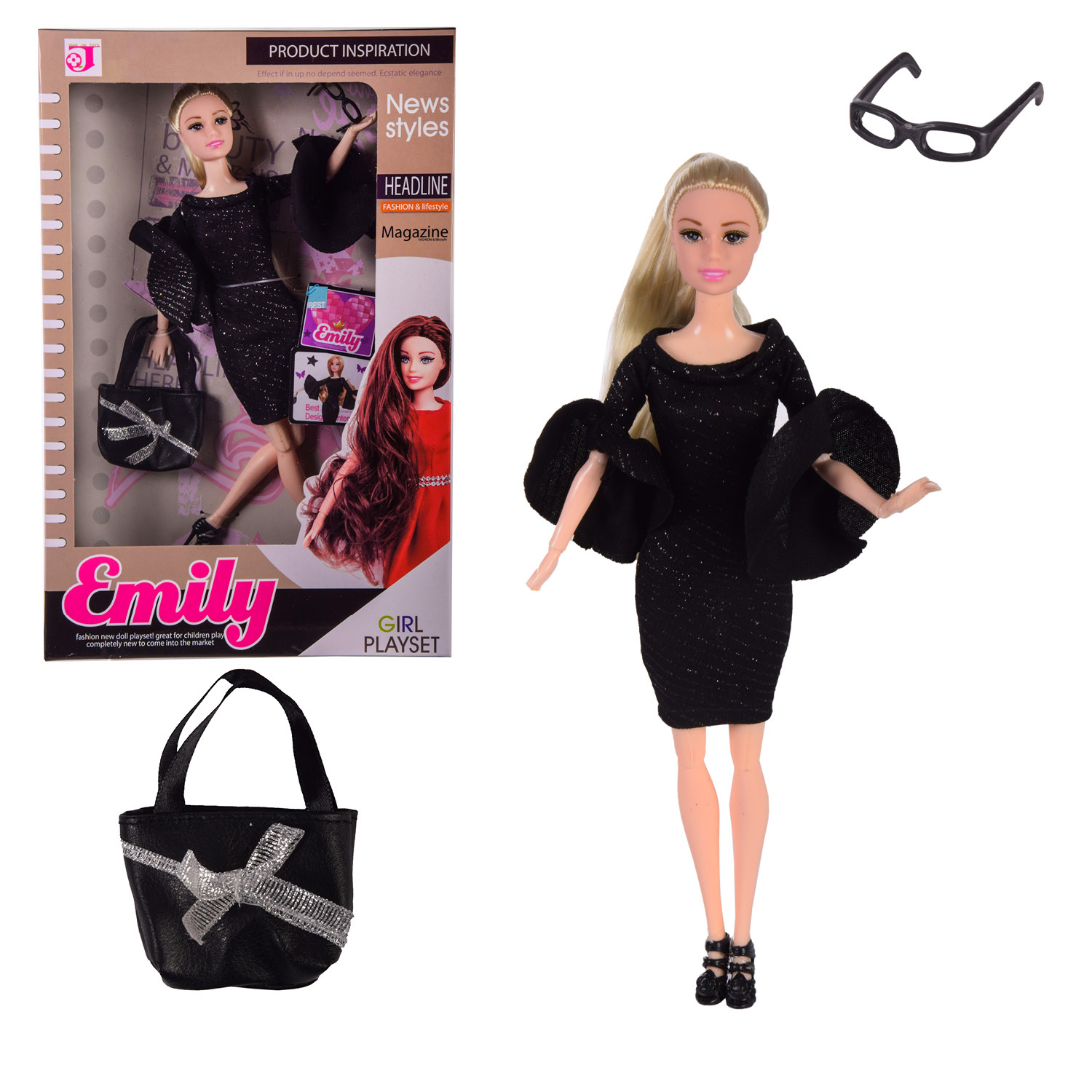 

Кукла Emily QJ Toys шарнирная 29 см (RTQJ062B)