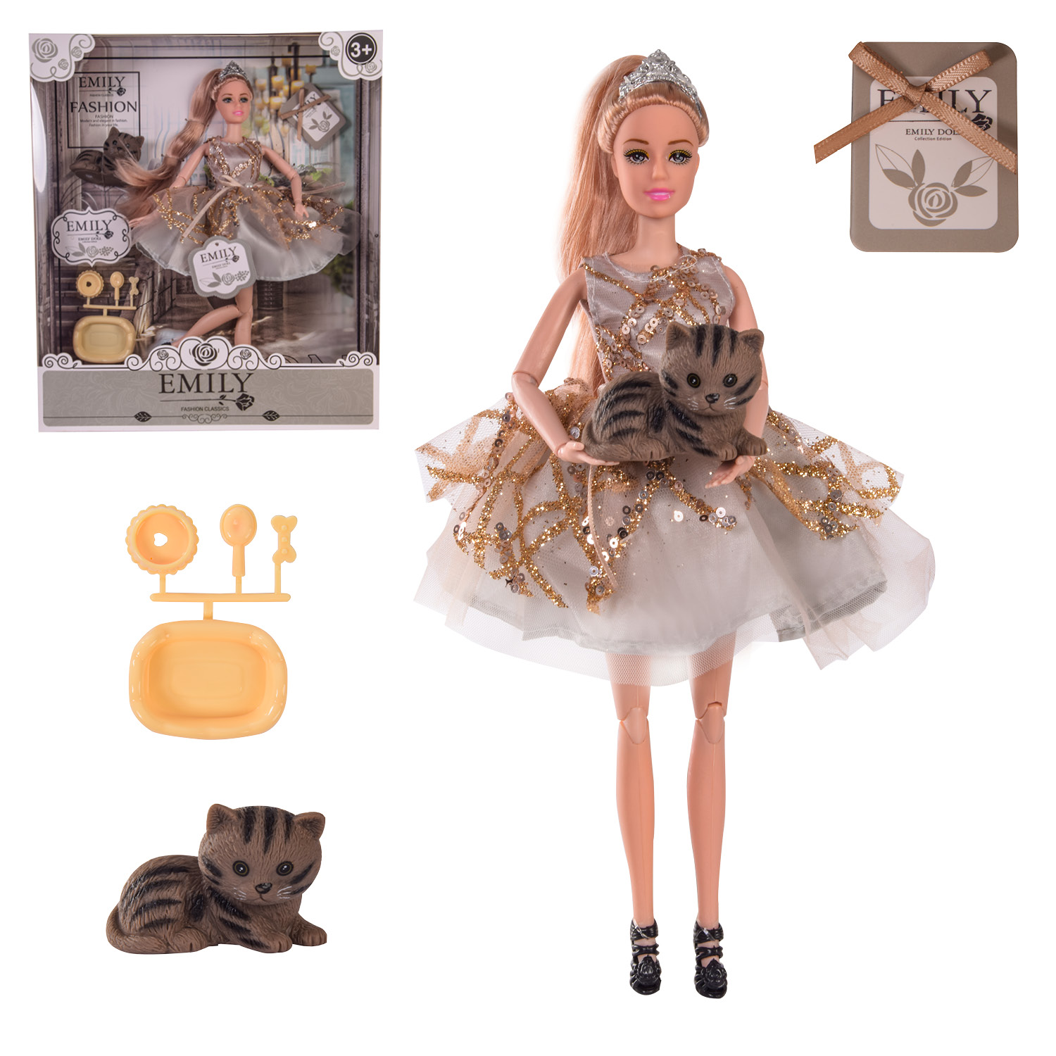 

Кукла Emily QJ Toys шарнирная 29 см (RTQJ090B)