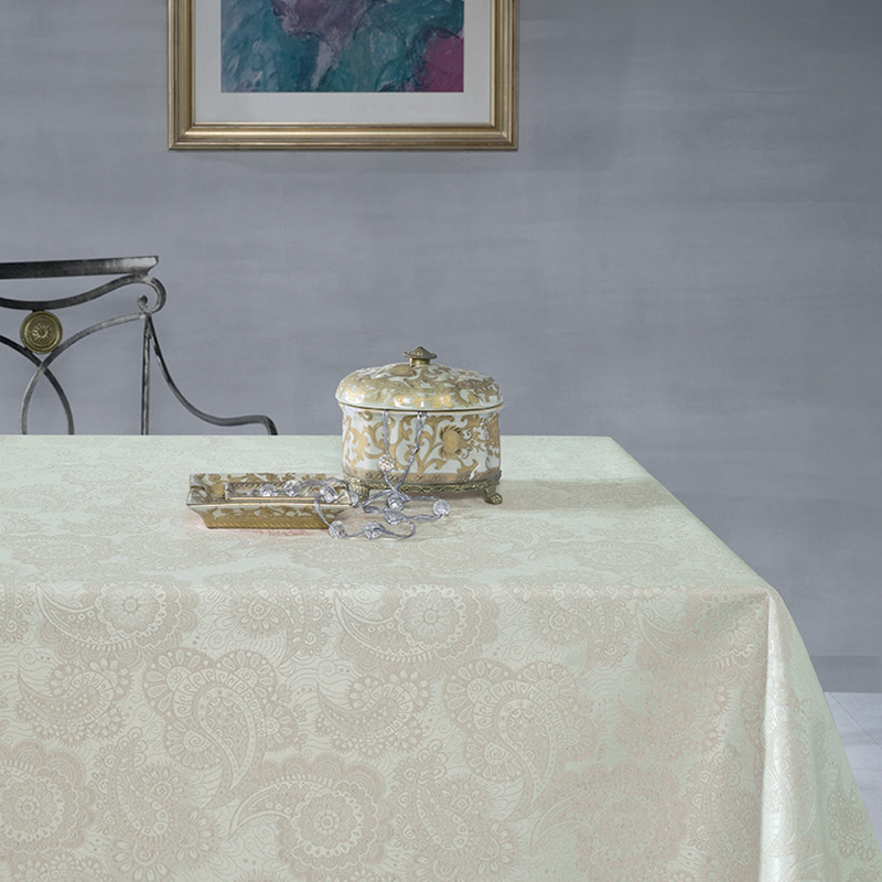 

Скатерть с акриловым покрытием 8497 Time Textile 160x240 см Молочный