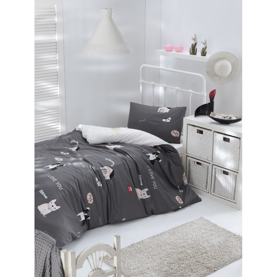 

Современный комплект постельного белья Lotus Полуторный Разноцветный