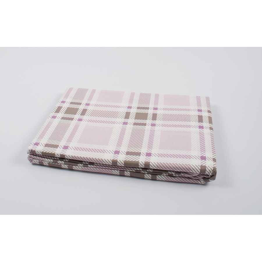 

Современный пододеяльник Plaid Casabel 200х220 см Розовый