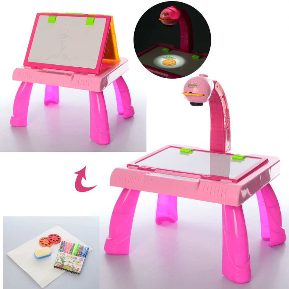 

Мольберт детский A-Toys 36х43х40 см (det0003901) Розовый