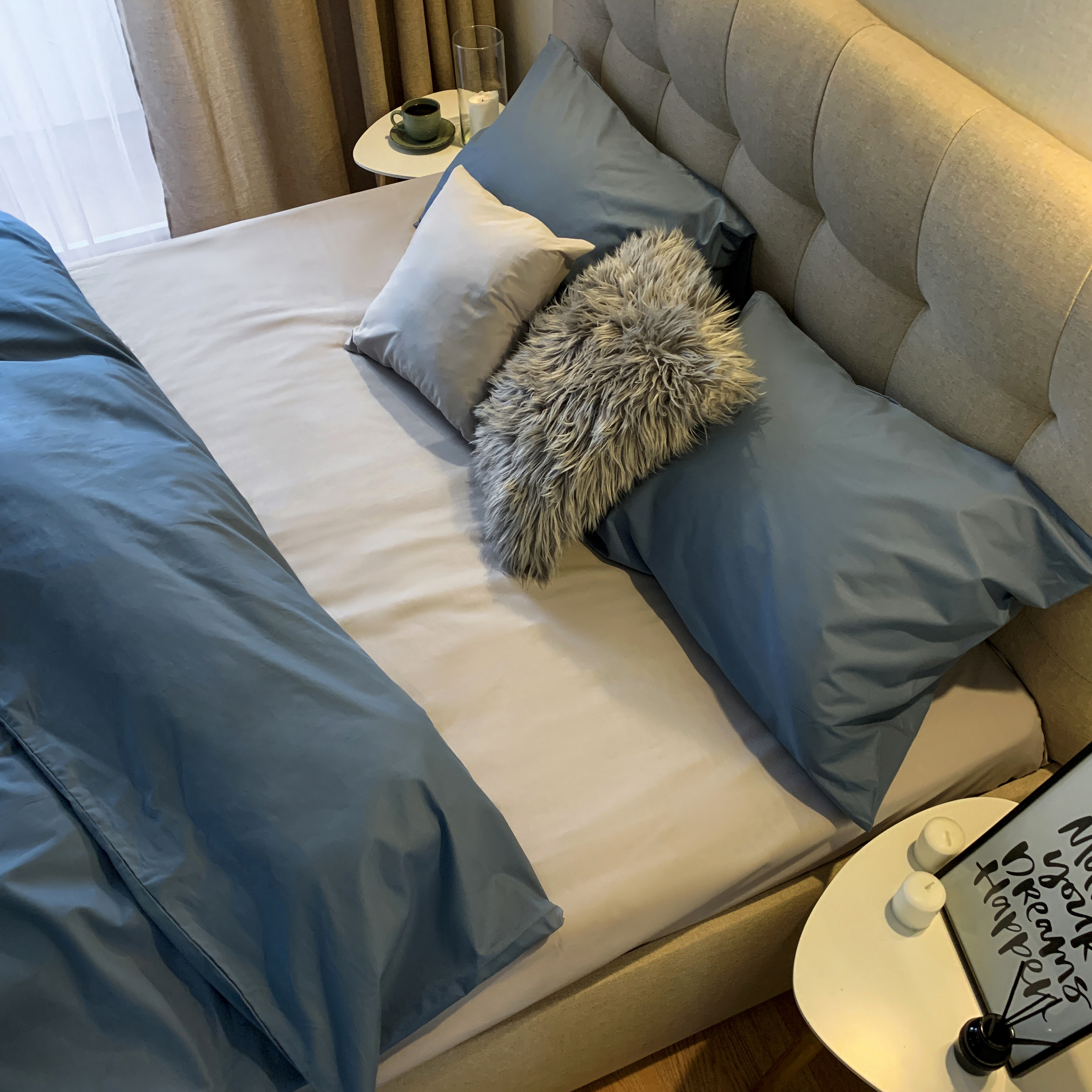 

Комплект постельного белья Евро 200х220 "Хлопковые Традиции", поплин, PF74 Индиго