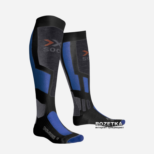 

Носки X-Socks Snowboarding X20361_X7A / Anthracite-Azure, Носки X-Socks Snowboarding X20361_X7A 35/38 Anthracite-Azure