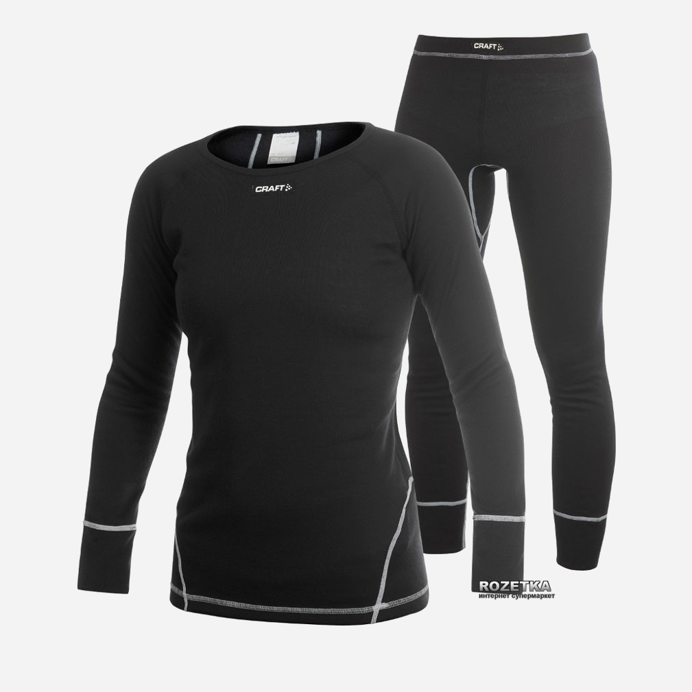 

Комплект женского термобелья Craft Warm Multi Set Woman 1903779-2999 XL Black