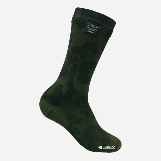 

Водонепроницаемые носки Dexshell Waterproof Camouflage Socks DS736 S (35-37) Камуфляжные