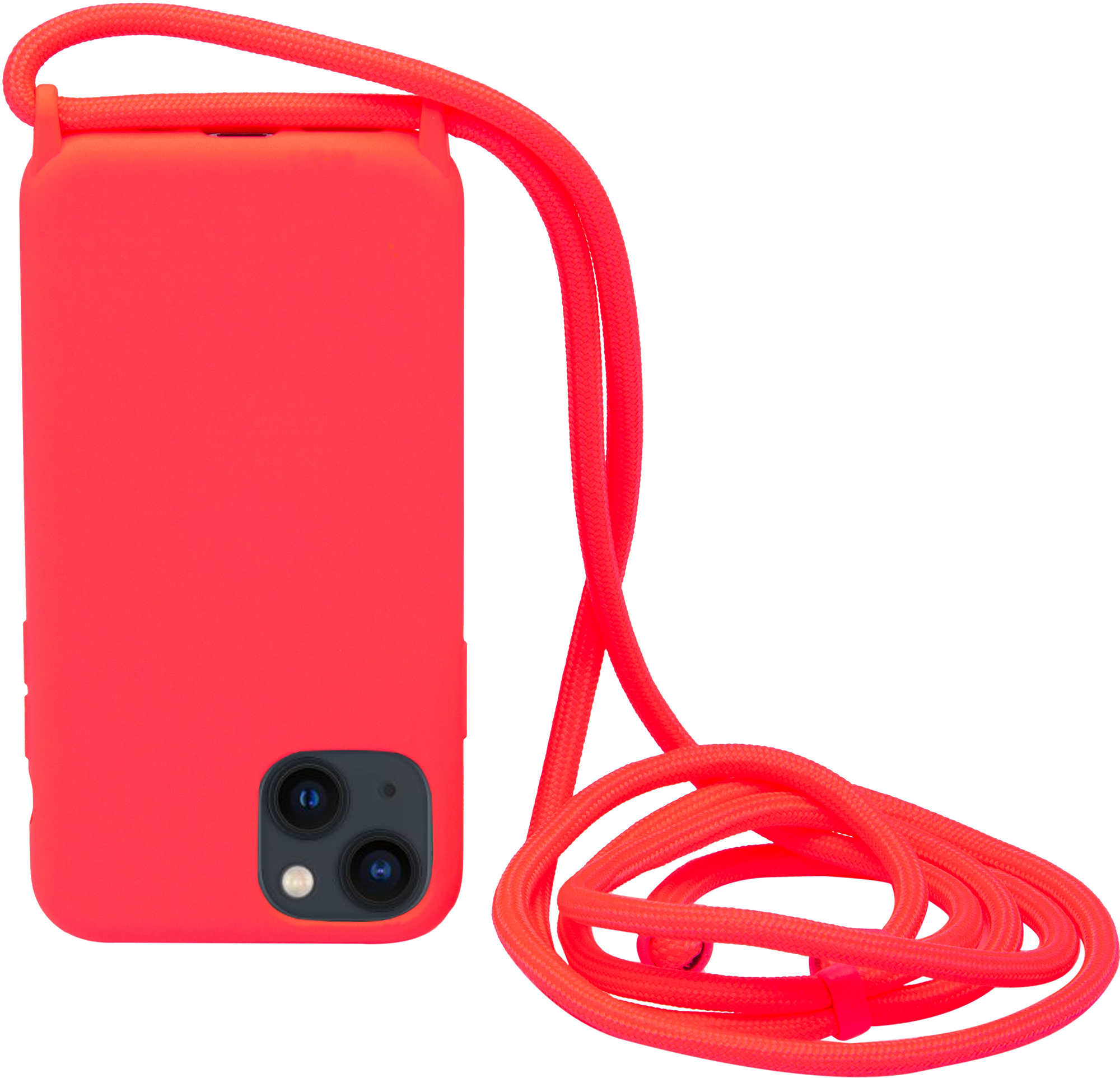 

Панель Necker на шнурке для Apple iPhone 13 Mini Electric Pink (NCRR-13M-EP)