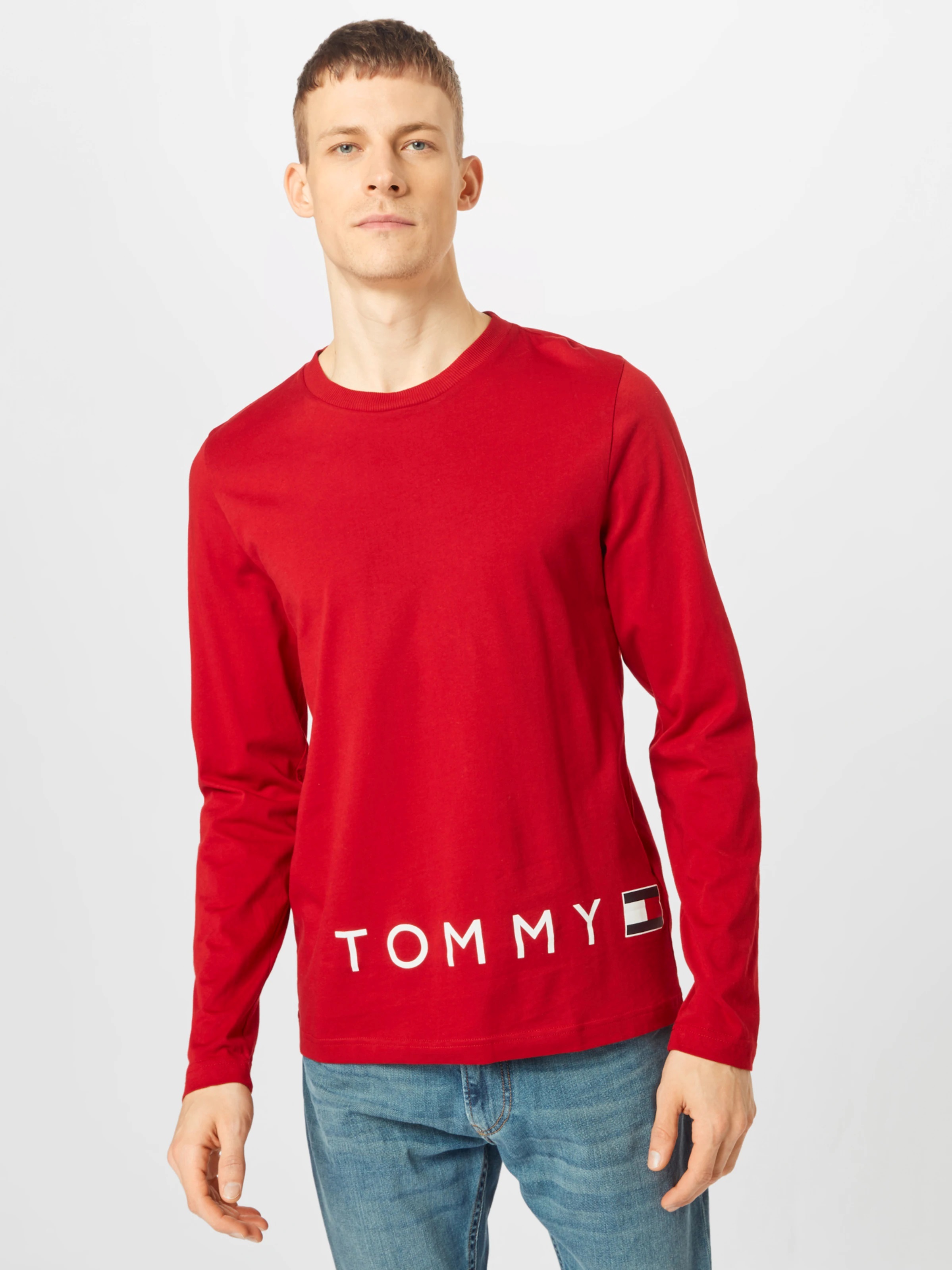 

Лонгслив Tommy Hilfiger 211021/8  Красный, Лонгслив Tommy Hilfiger 211021/8 L Красный