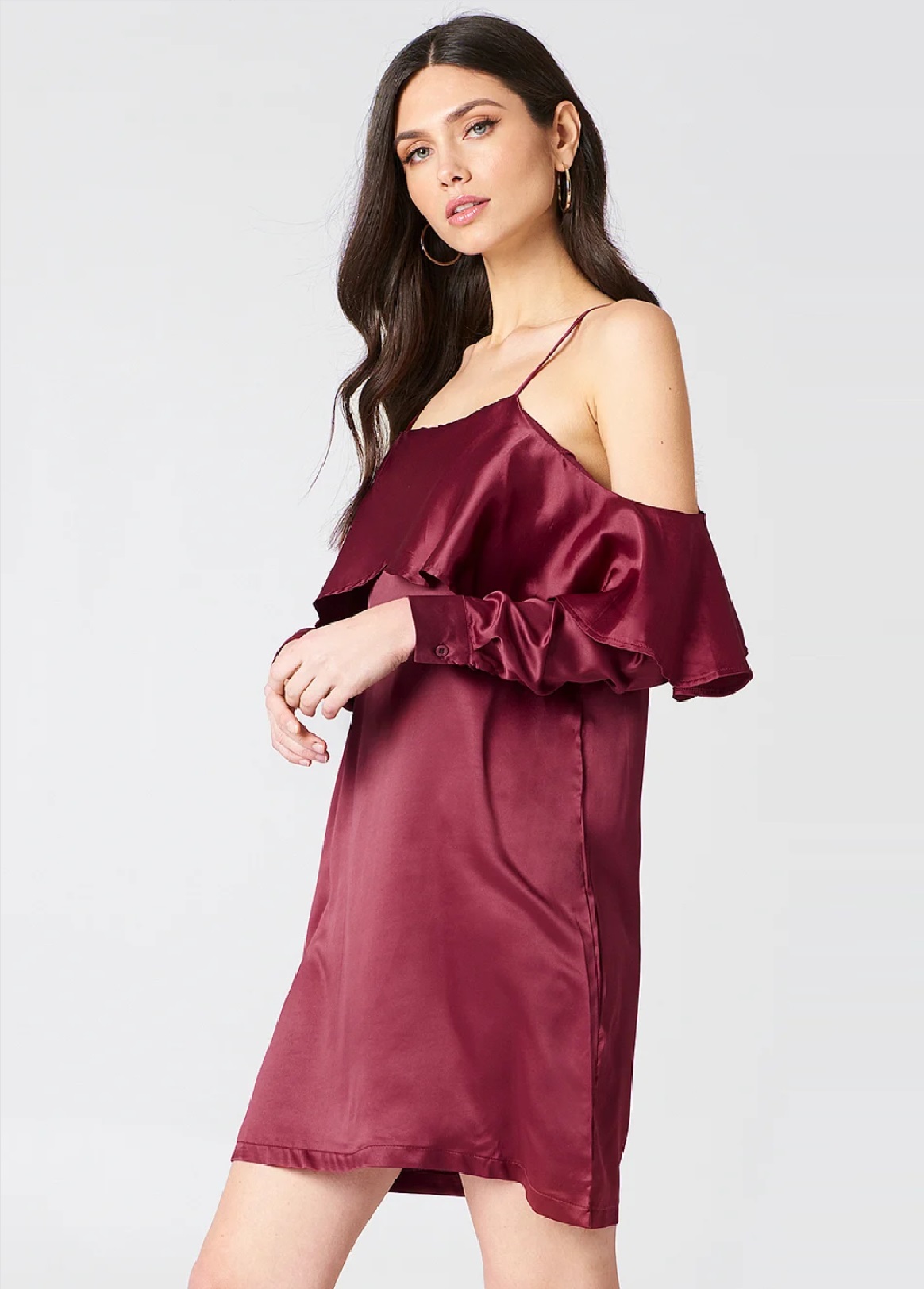 

Платье Boohoo 1506000087  Бордовый, Платье Boohoo 1506000087 S Бордовый