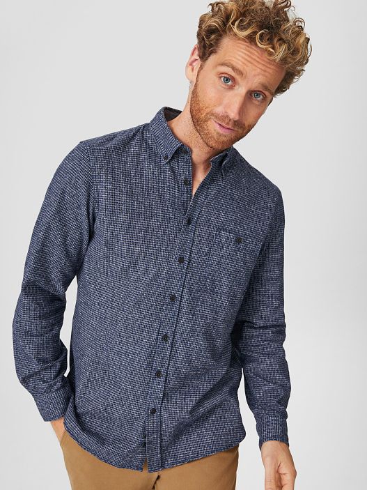 

Рубашка C&A 08-2105204-001  Синяя, Рубашка C&A 08-2105204-001 S Синяя