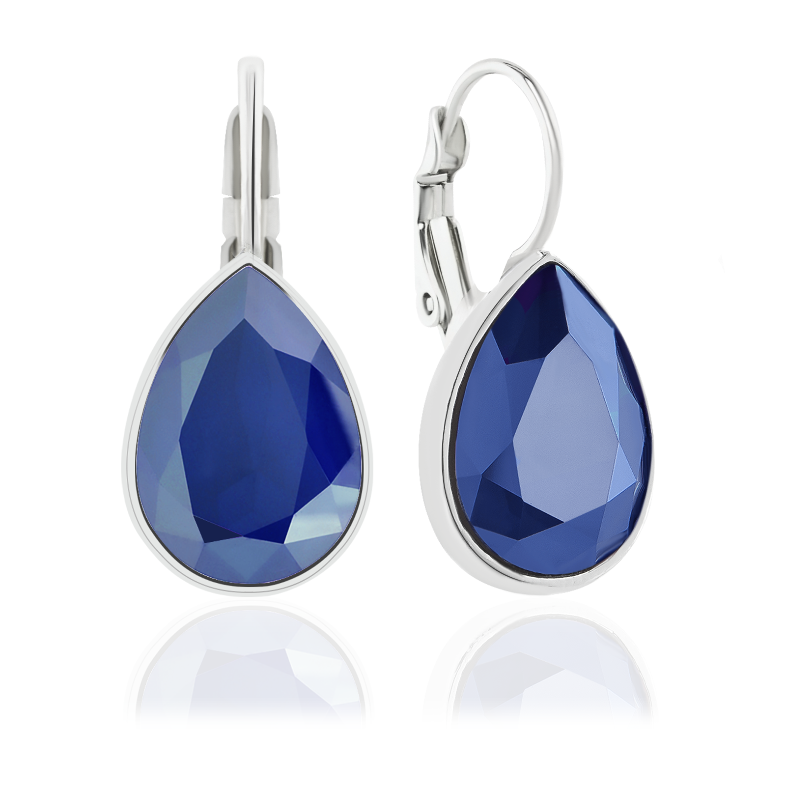 

Серьги KOBI PATRICE 14*10 мм со Swarovski модели 7740-1117-53-32