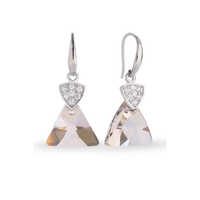 

Серебряные серьги SPARK Triangolo со Swarovski модели KW6628SS