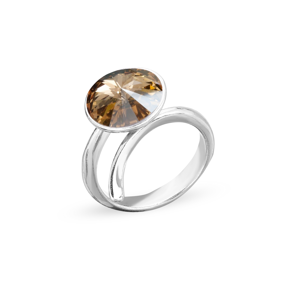 

Серебряное кольцо SPARK Sweet Candy со Swarovski 10 мм модели P1122SS47GS