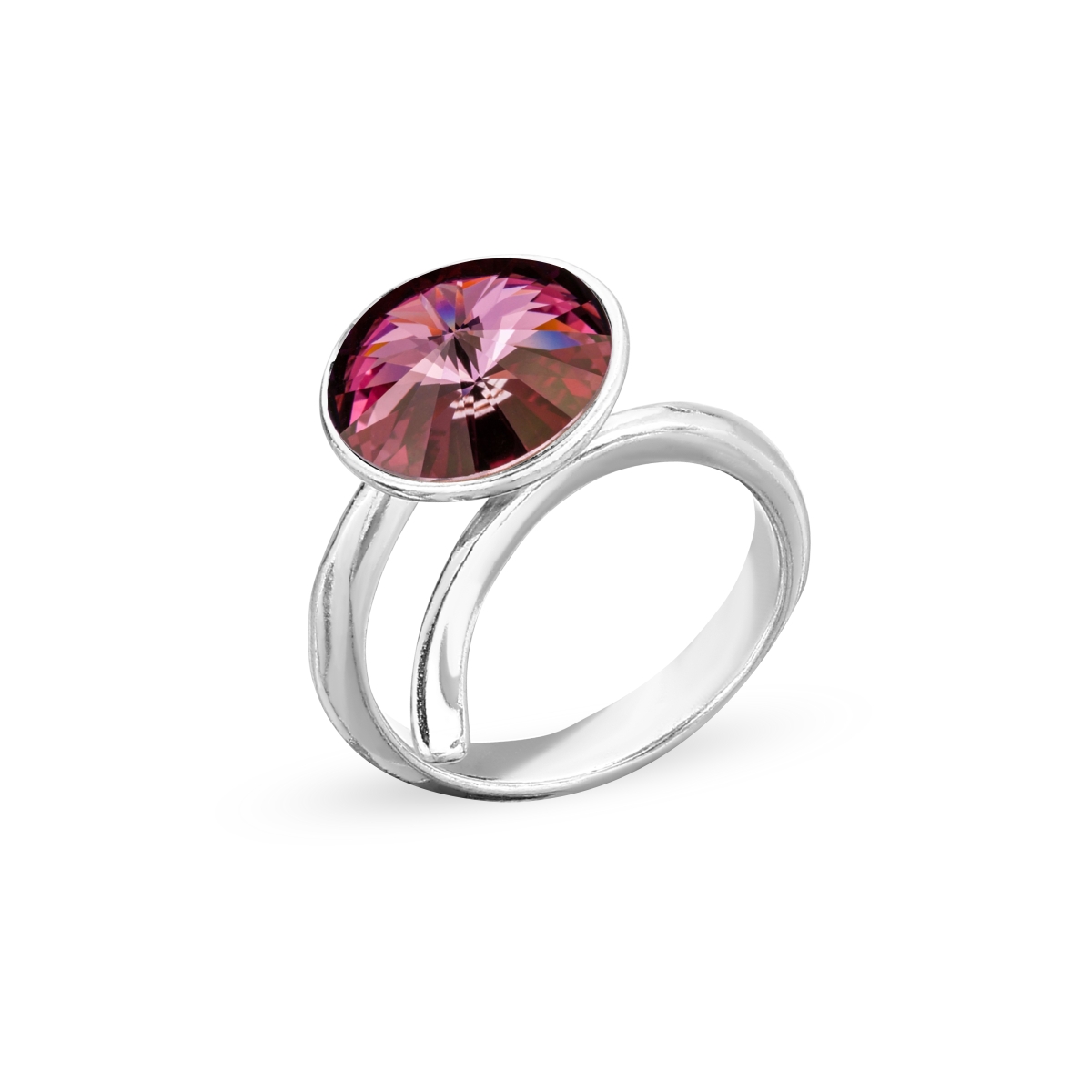 

Серебряное кольцо SPARK Sweet Candy со Swarovski 10 мм модели P1122SS47AP