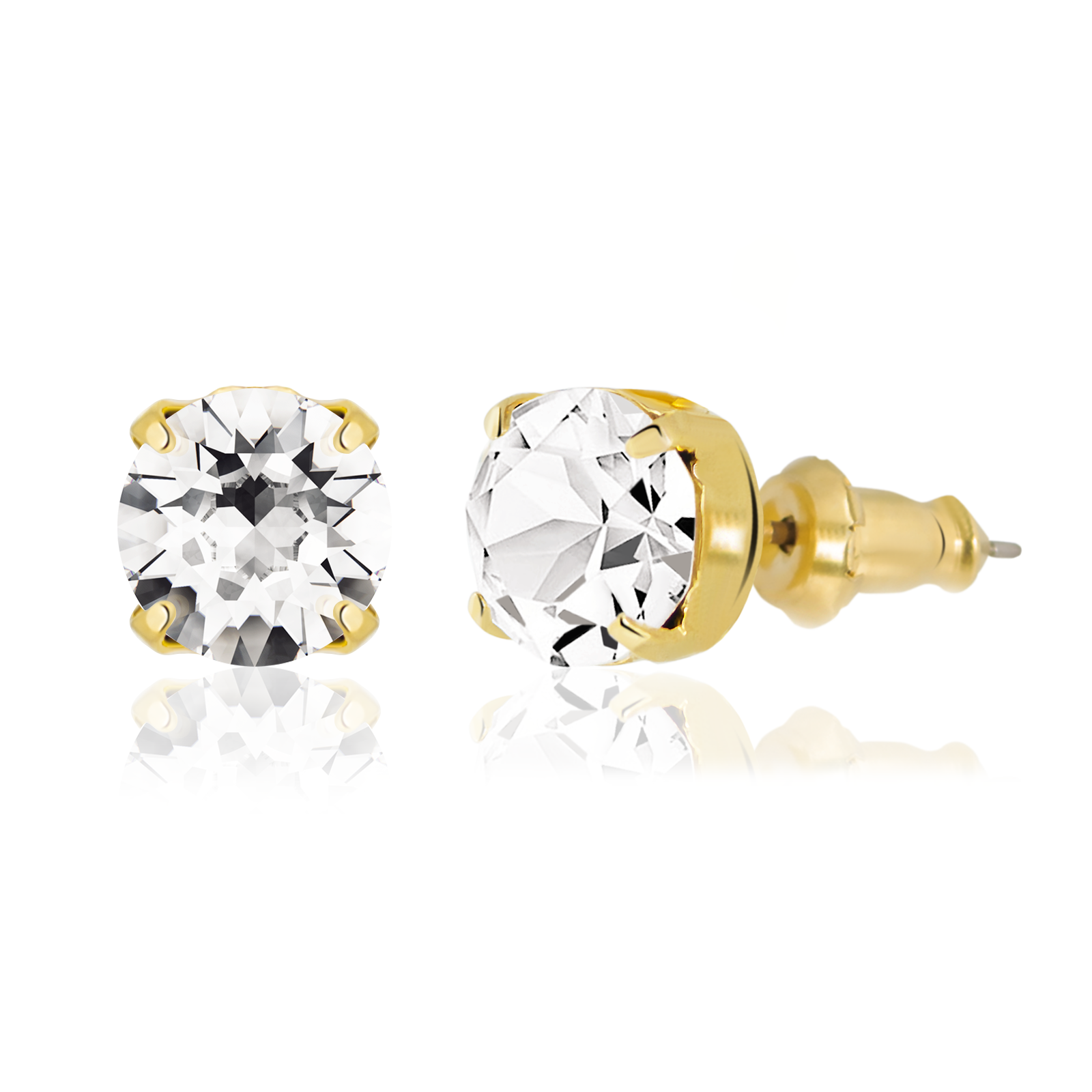 

Серьги-гвоздики KOBI JAS 8 мм со Swarovski модели 7440-4840-02-35