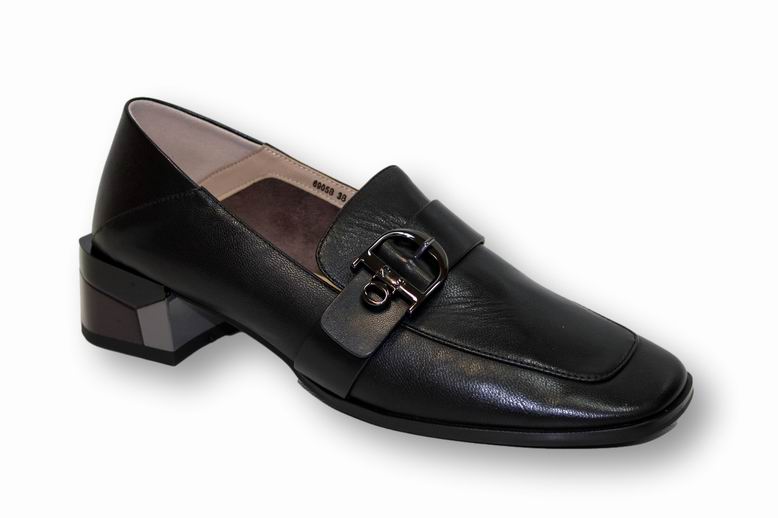 

Женские черные кожаные туфли VASARI trend Черный 69058 37