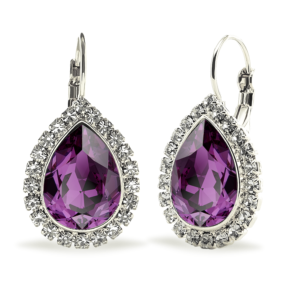 

Серьги KOBI BIANKA со Swarovski модели 7440-3080-08-32