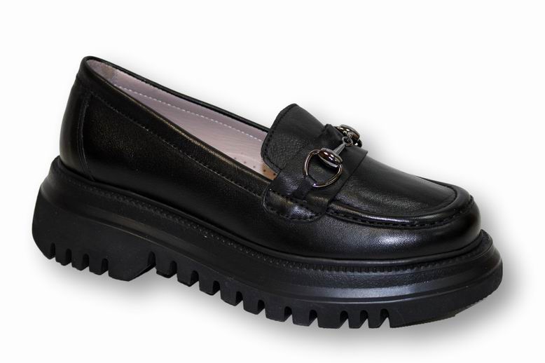 

Женские черные кожаные лоферы VASARI trend Черный 70013 40