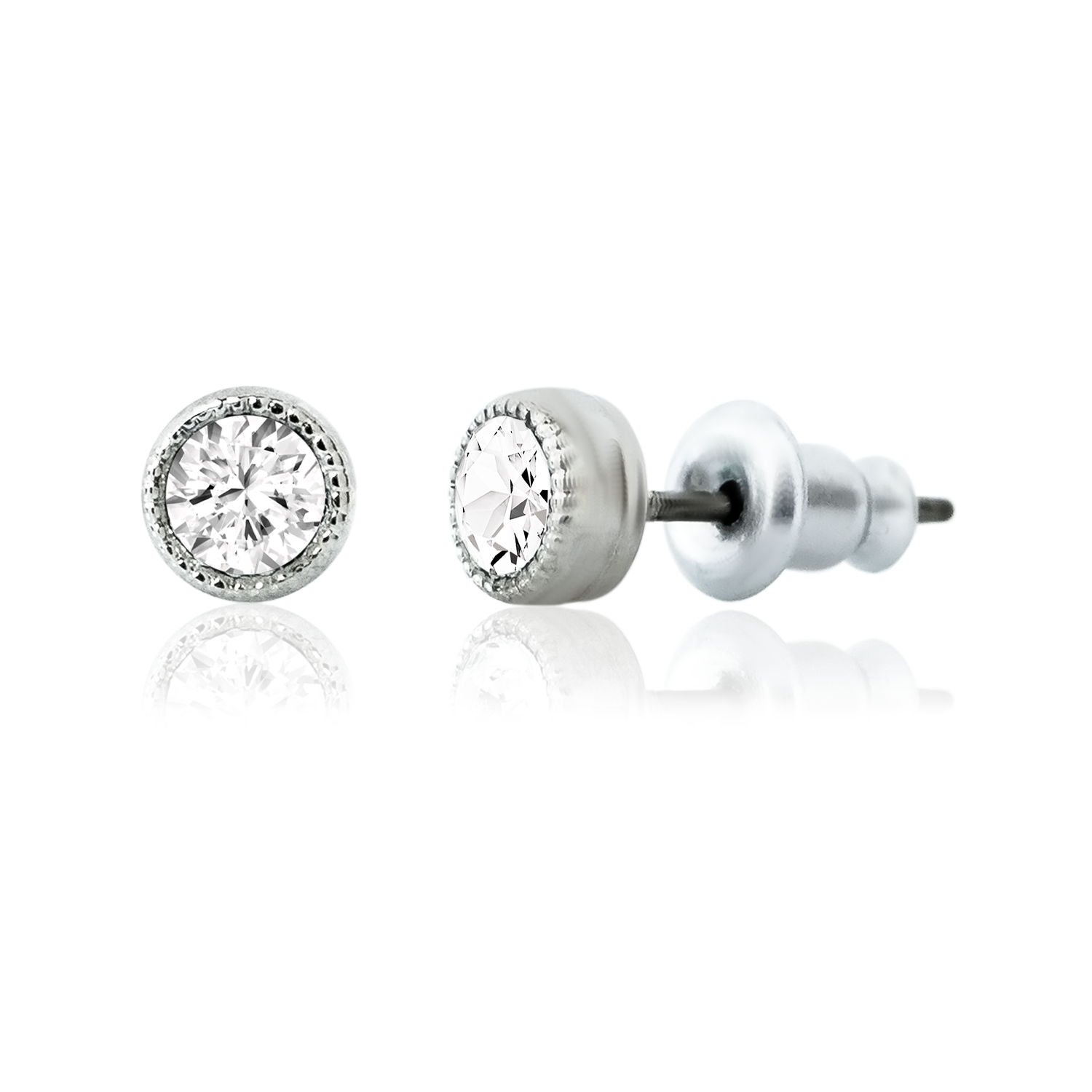

Серьги-гвоздики KOBI PUZETIK 4 мм со Swarovski модели 7440-7287-02-32