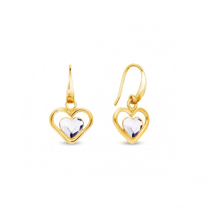 

Серебряные серьги SPARK Sweetheart со Swarovski модели KWMG28086C