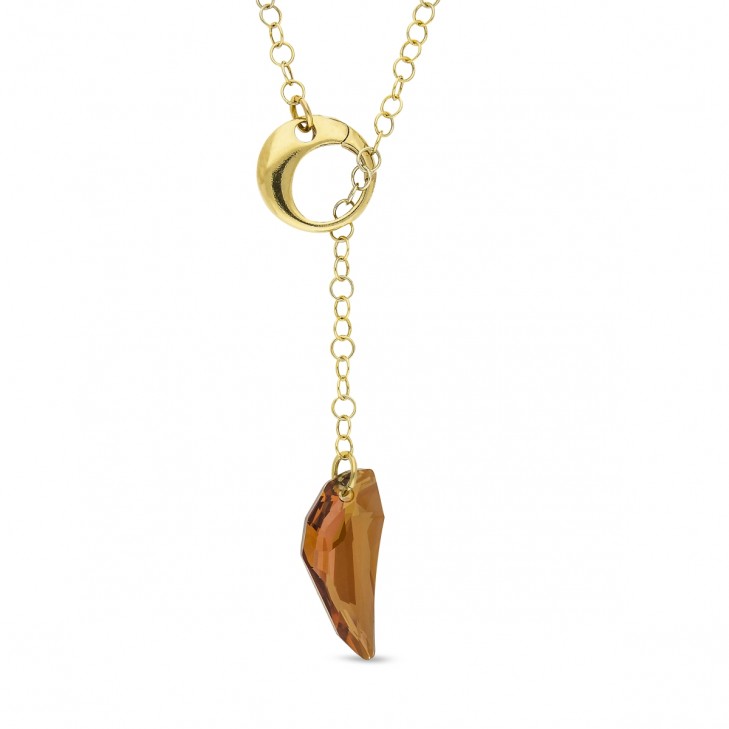 

Серебряный кулон Spark Angel Wing со Swarovski модели NDG615030CU