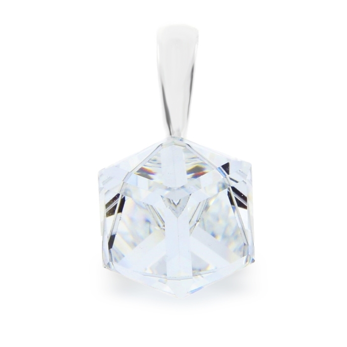 

Серебряная подвеска SPARK Cube со Swarovski модели WJ48418C