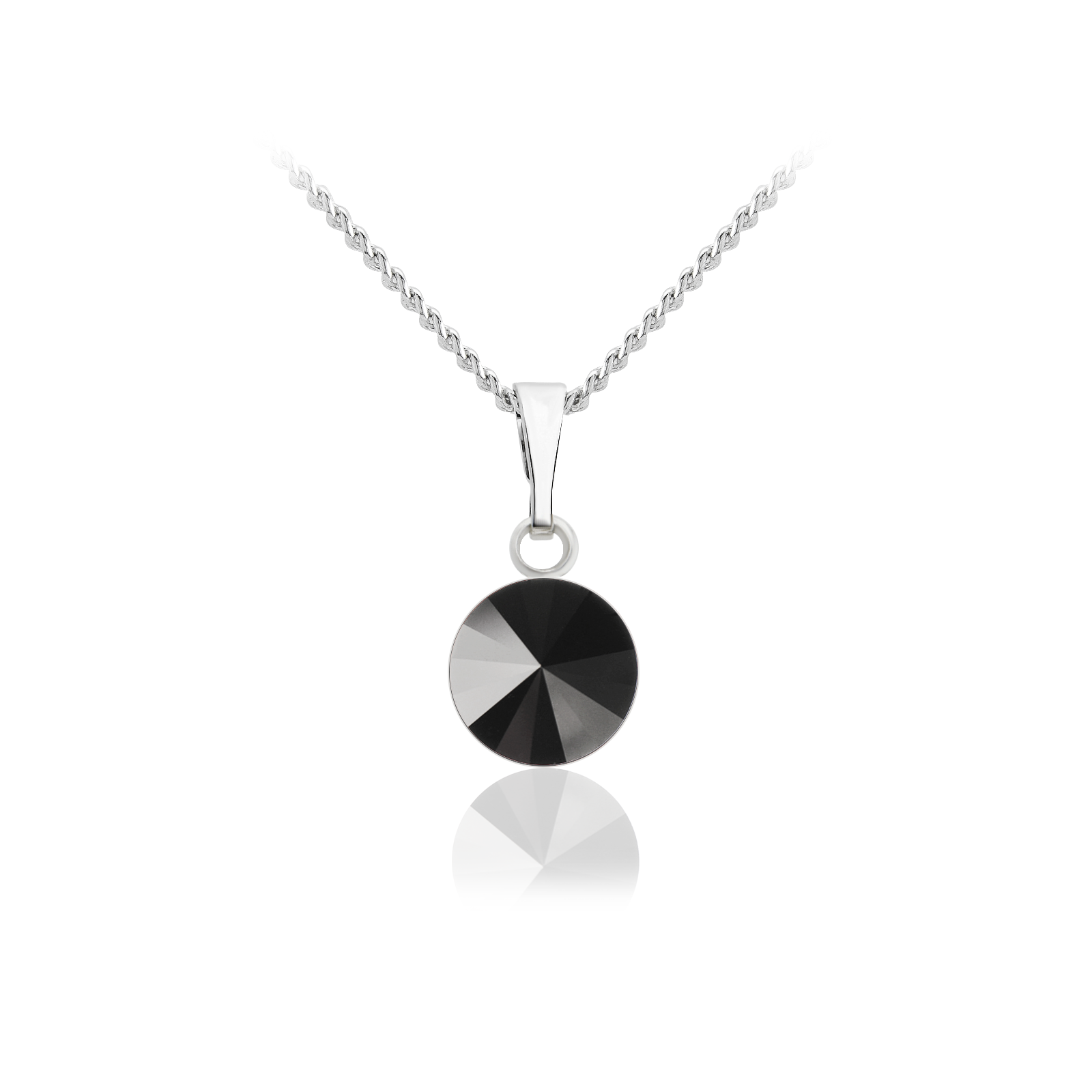 

Кулон c цепочкой KOBI Rivoli 8 мм с кристаллом Swarovski модели 7730-1188-19-32