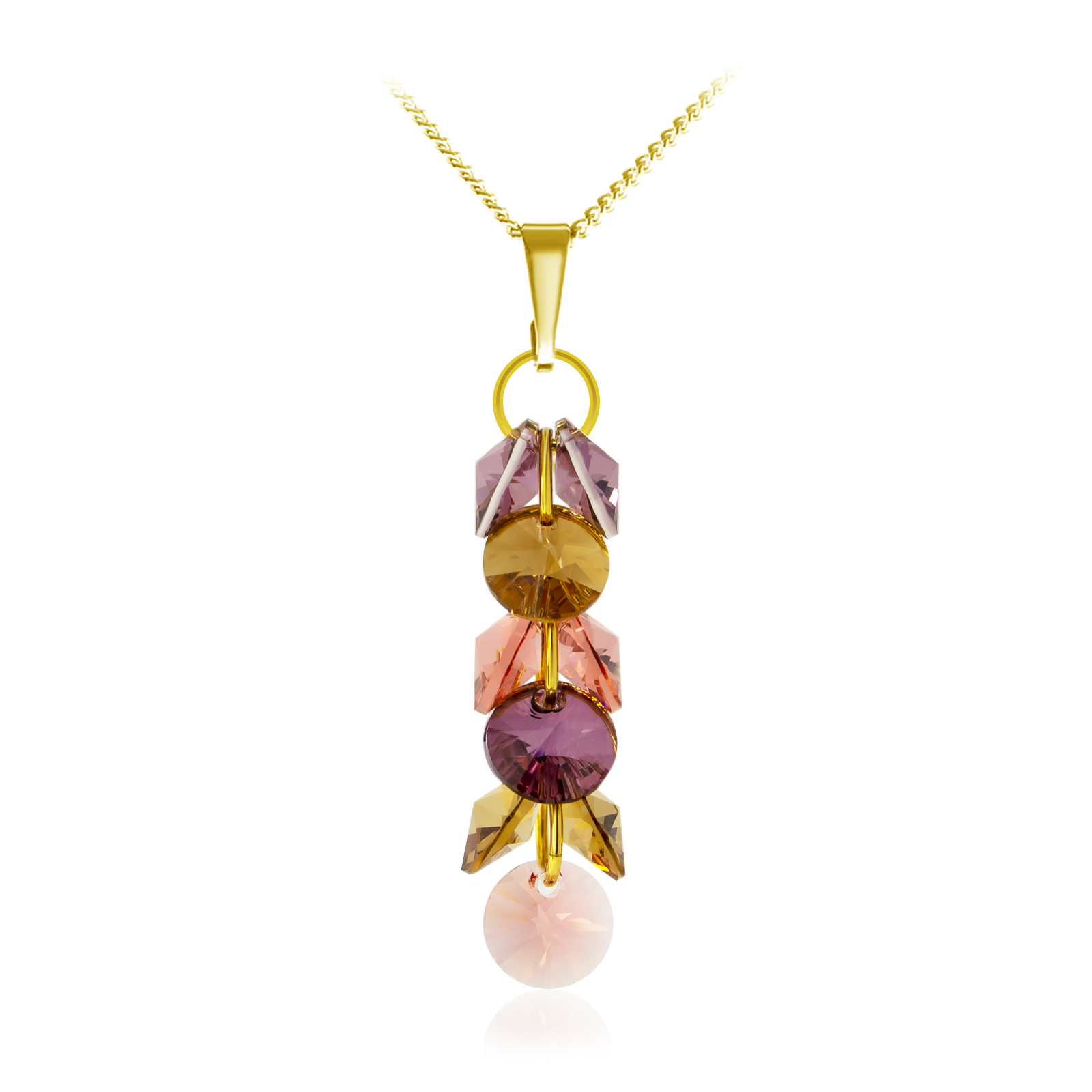

Кулон c цепочкой KOBI Selena со Swarovski модели 7730-0178-275