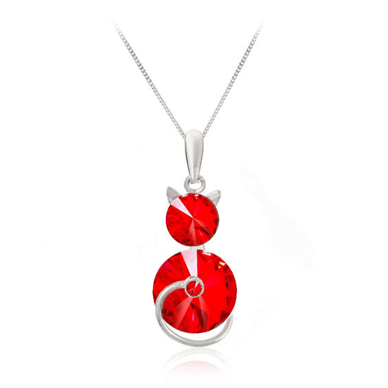 

Кулон c цепочкой KOBI KOCKA со Swarovski 8/10 мм модели 7430-5643-15-32