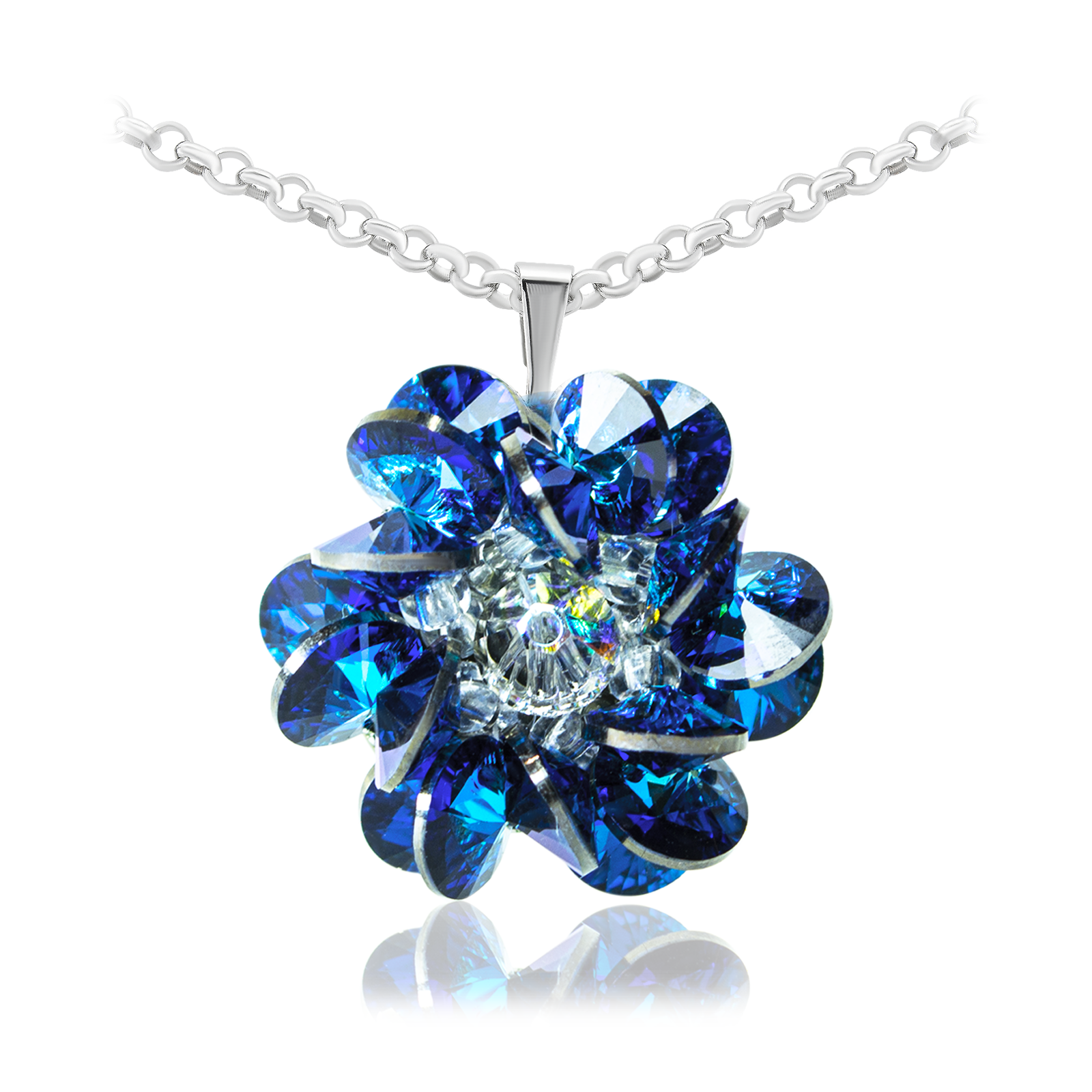 

Кулон c цепочкой KOBI Anabel со Swarovski модели 7730-2492-35-32
