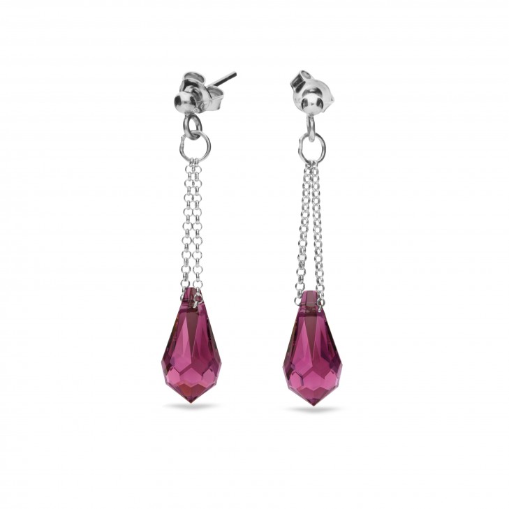 

Серебряные серьги SPARK KROLO со Swarovski модели KROLO600015AM