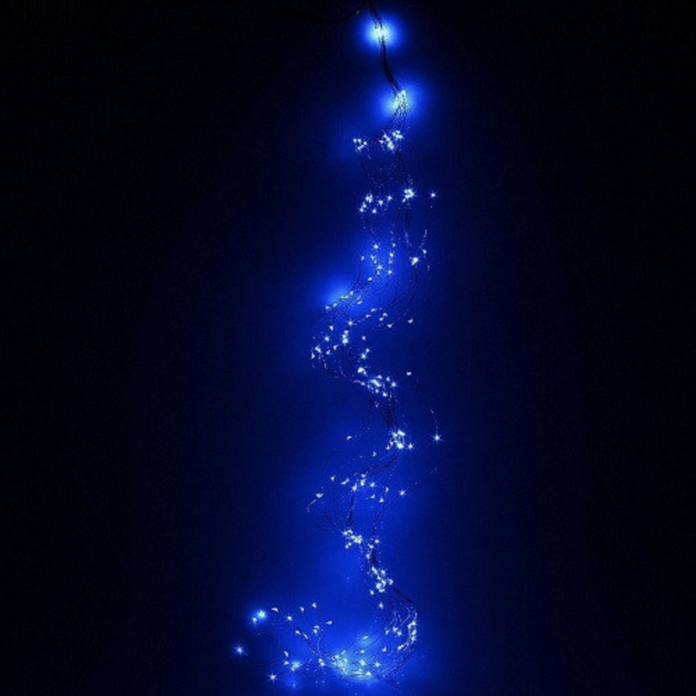 

Светодиодная гирлянда роса Конский хвост 510 LED 17 линий Garland RD-209 Синий (М-13794)
