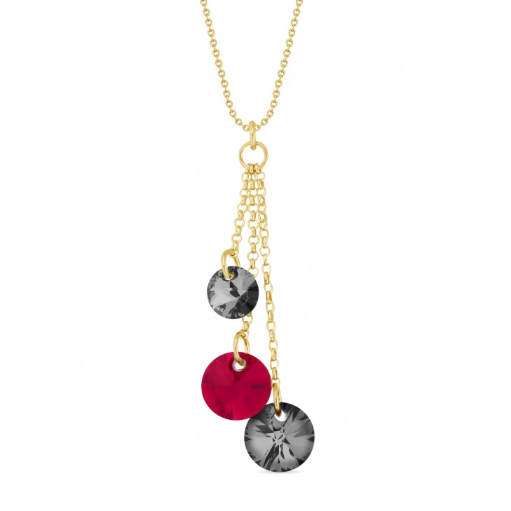 

Серебряный кулон c цепочкой SPARK Rugiada со Swarovski модели NGROLO64283SCSN