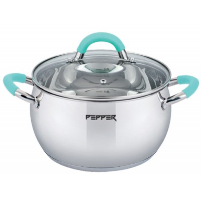 

Кастрюля Pepper Apple Mint 20x11,5 см 4,0 л PR-1108-20