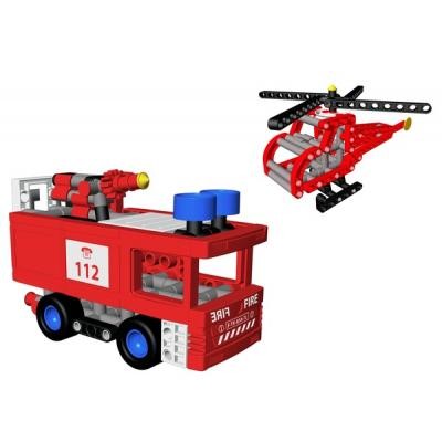 

Конструктор Roto Efko Пожарный набор Maxi Fire 377 элементов (14066)