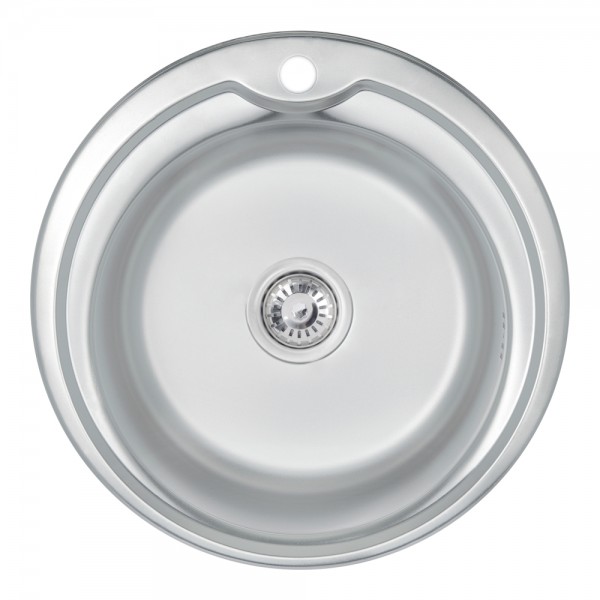 

Кухонная мойка Lidz 510-D 0,6 мм Satin (LIDZ510D06SAT)