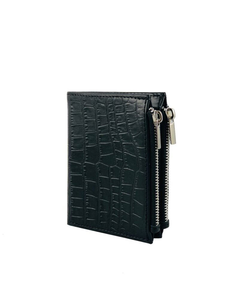 

Кошелек DeKOL Marco-8810 черный крокодил