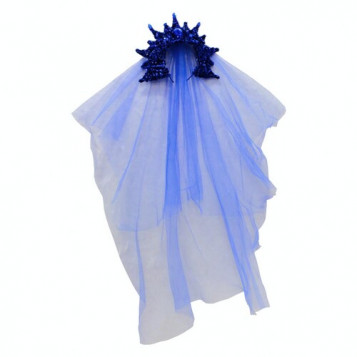 

Корона Царица с фатой Seta 16-906D-BL