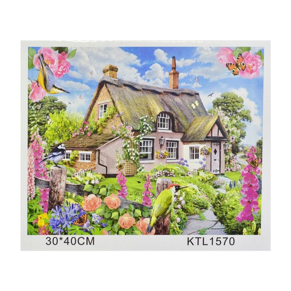 

Картина по номерам Bambi KTL 1570 "Деревенская живопись", 40х30см (BAM005746)