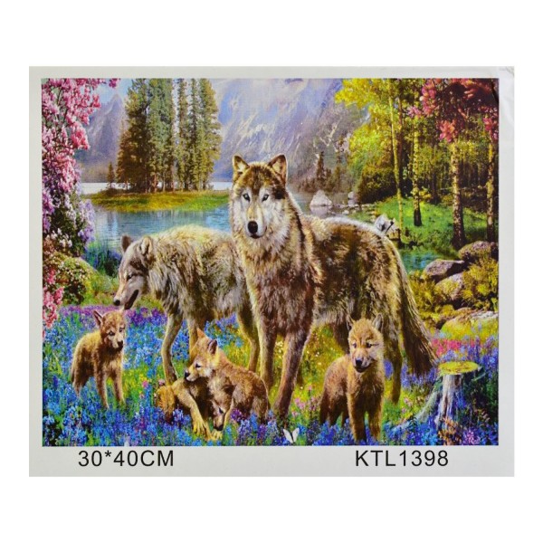 

Картина по номерам Bambi KTL 1398 "Животные", 40х30см (BAM005735)