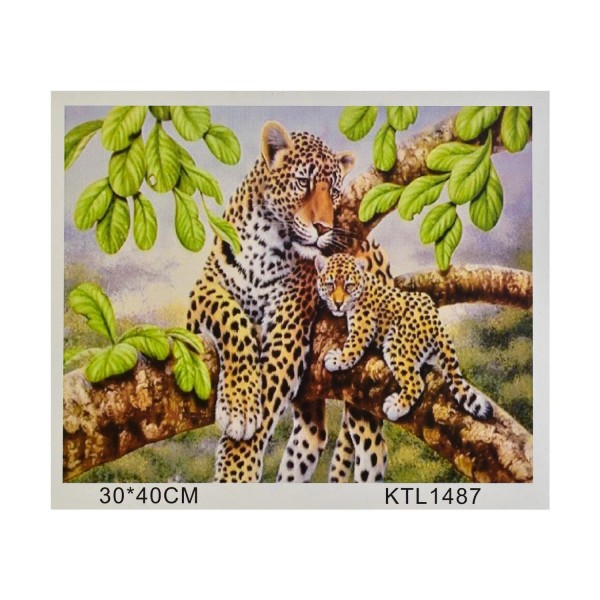 

Картина по номерам Bambi KTL 1487 "Животные", 40х30см (BAM005742)