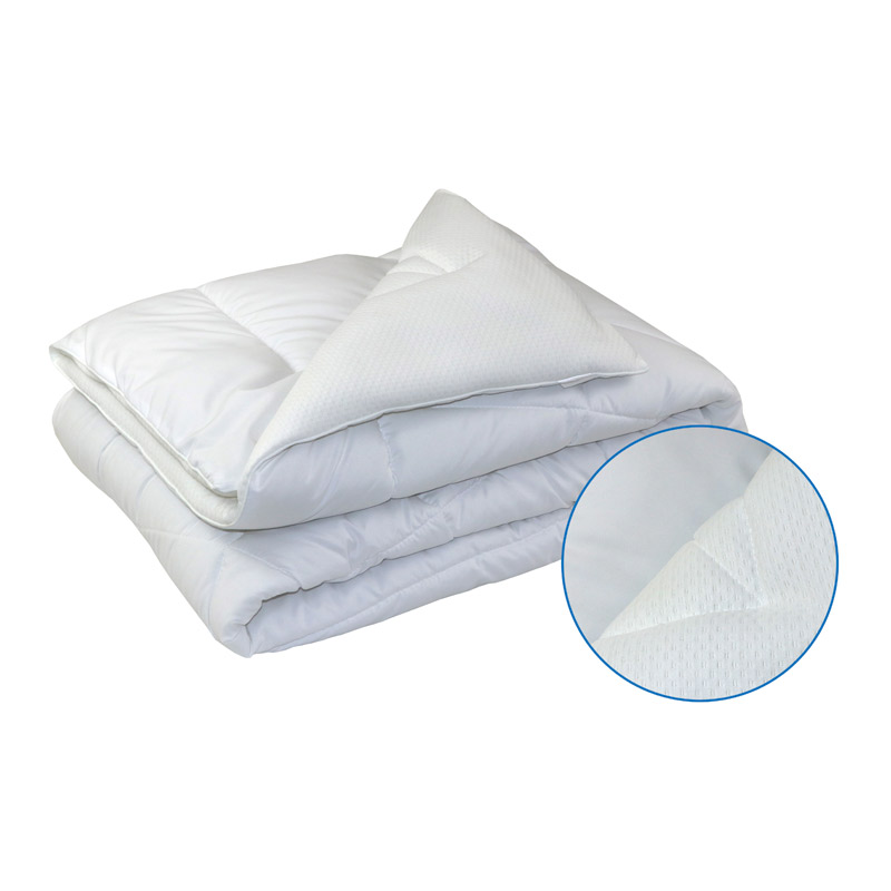 

Одеяло ТМ РУНО 200х220 “Soft” тандем двух типов ткани, силиконовое белое 322Soft