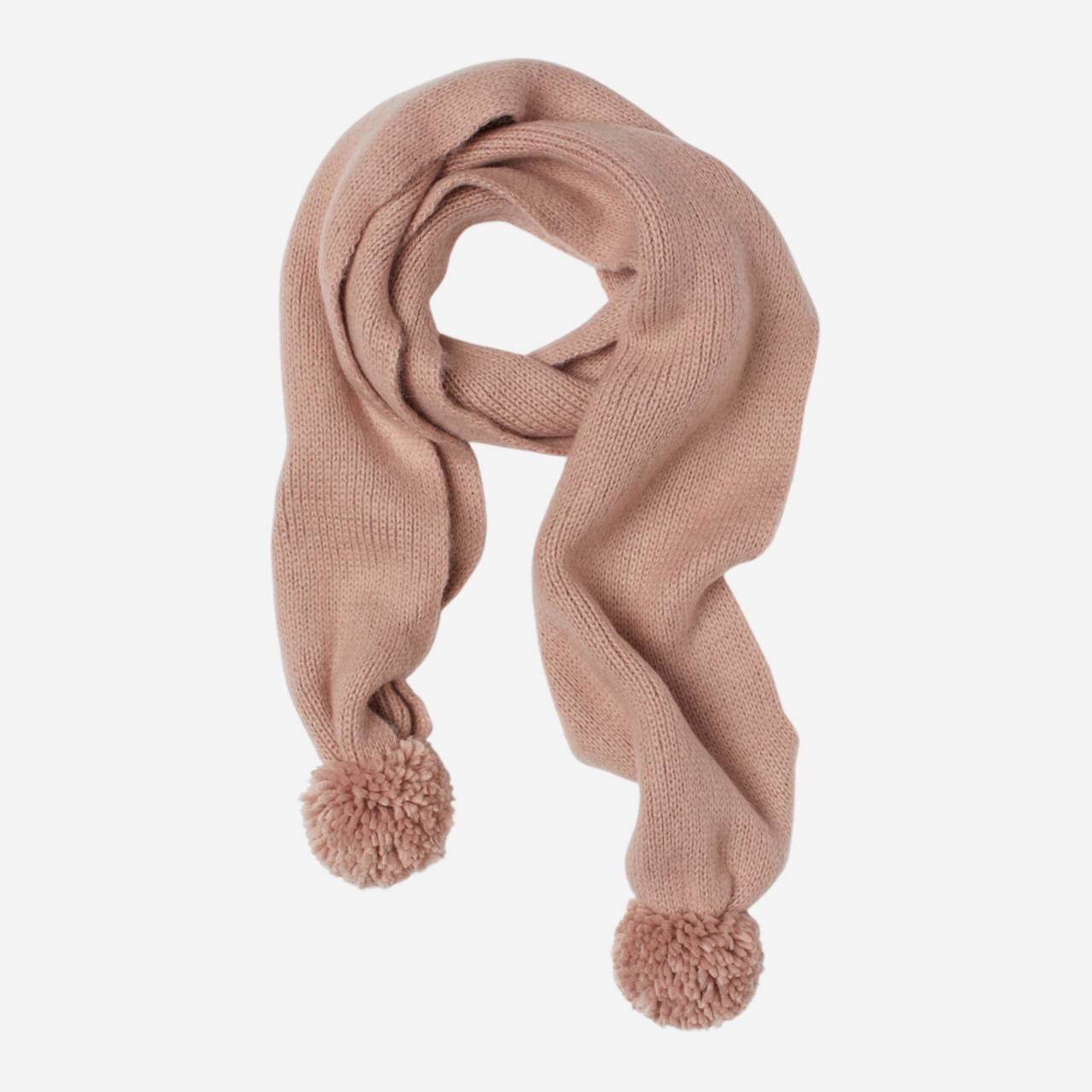 

Шарф H&M 410-6739838 27х190 см Пудровый