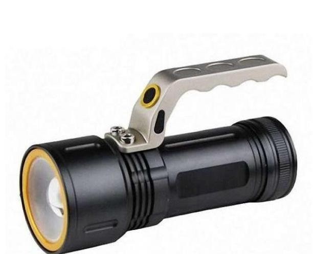 

Фонарь-прожектор ручной с зумом Bailong WD-332 Black (GL038)