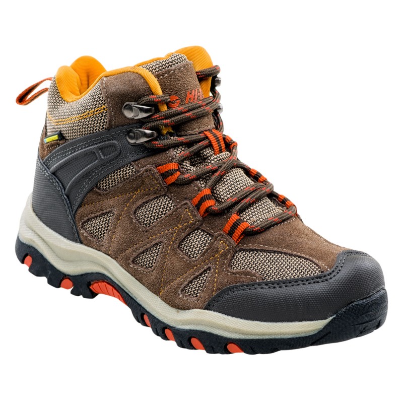 

Ботинки трекинговые KAORI MID WP JR Hi-Tec KAORI MID WP JR-BROWN/ORANGE 32 Коричневый Оранжевый