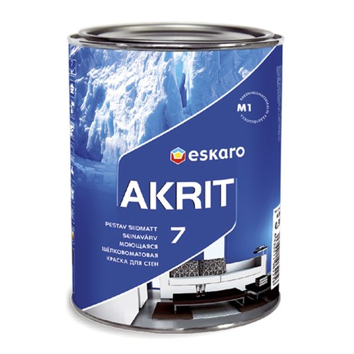 

Краска интерьерная Eskaro Akrit 7 2.85 л 10860696